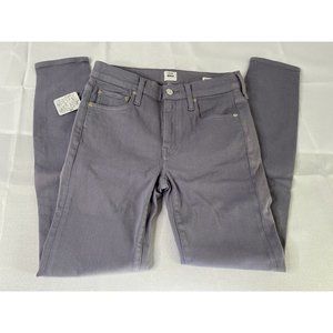 Edwin Pixie 9” Mid Rise Skinny Free‎ People Gray Size 26 EW2000-SSY